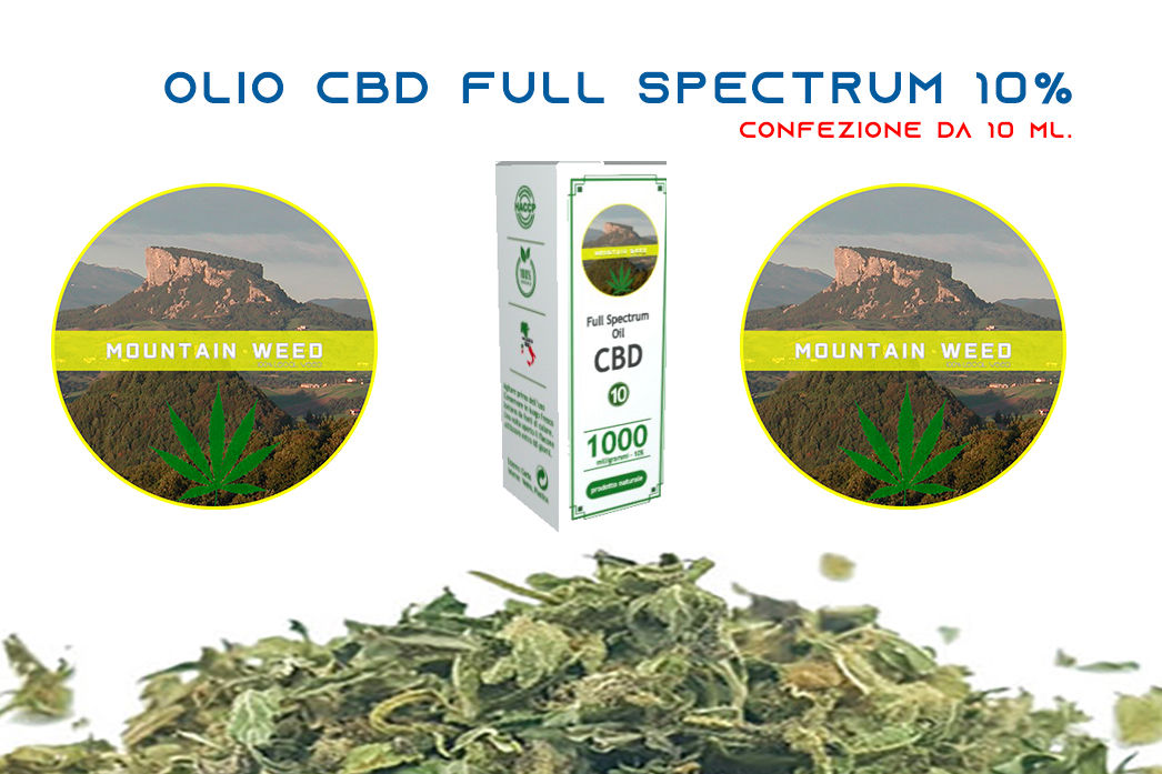 OLIO CBD FULL SPECTRUM 10%